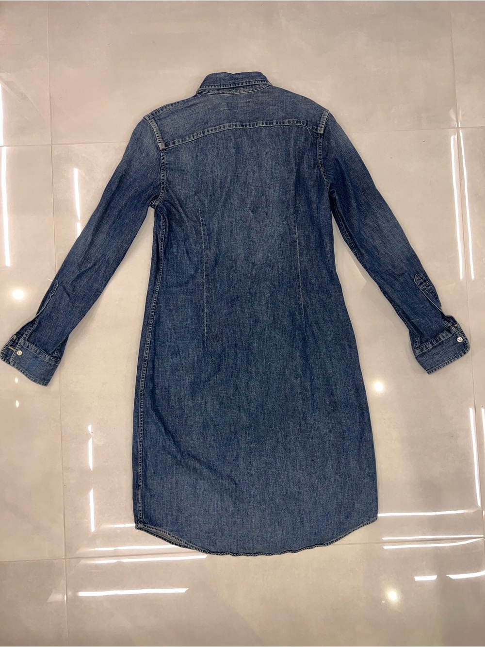 Ralph Lauren Denim Shirt Dress - Picture 7 of 8